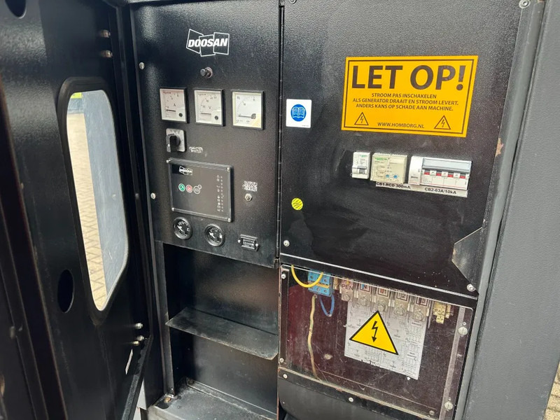 Generator set Doosan G40 Mitsubishi Leroy Somer 40 kVA Silent Rental generatorset: picture 6