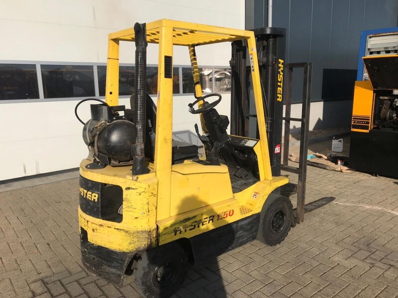 Hyster 1.5 ton Duplex Doorkijkmast Sideshift LPG heftruck - LPG forklift: picture 5 Hyster 1.5 ton Duplex Doorkijkmast Sideshift LPG heftruck - LPG forklift: picture 5
