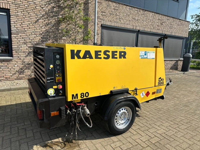 Air compressor Kaeser M80 Kubota 8.1 m3 / min 7 Bar 55 kW Mobiele Silent Diesel Compressor: picture 16