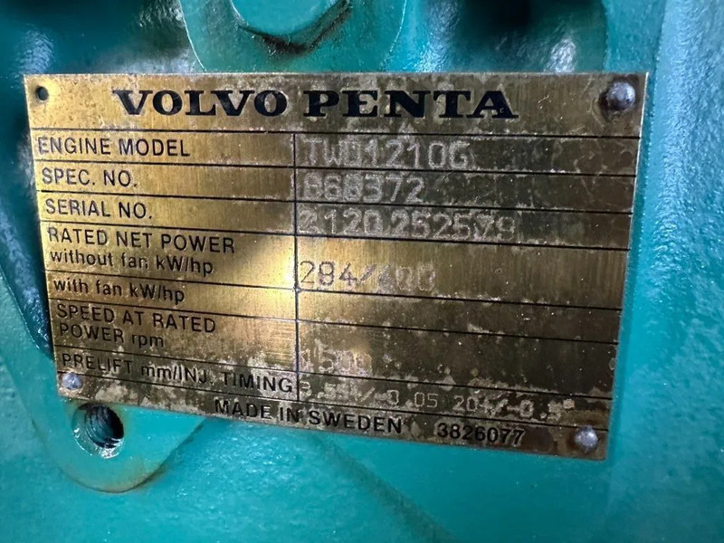 Generator set Volvo TWD 1210 G SDMO Leroy Somer 300 kVA Silent generatorset: picture 8