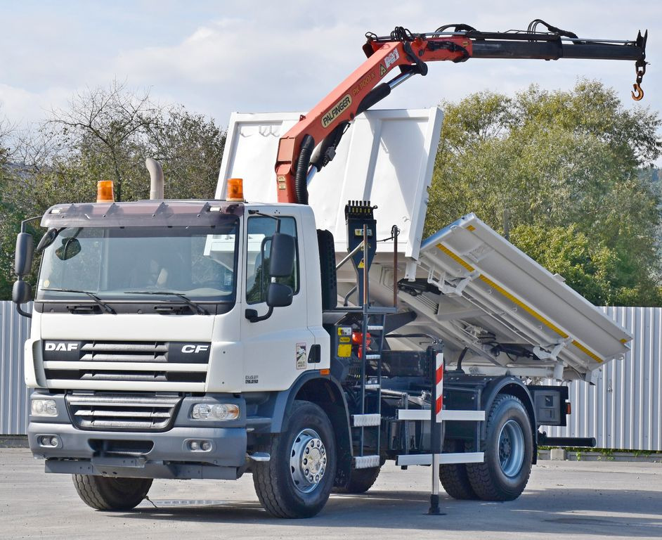DAF CF 75.310 Kipper 4,30 m* KRAN * TOPZUSTAND - Crane truck, Tipper: picture 3 DAF CF 75.310 Kipper 4,30 m* KRAN * TOPZUSTAND - Crane truck, Tipper: picture 3