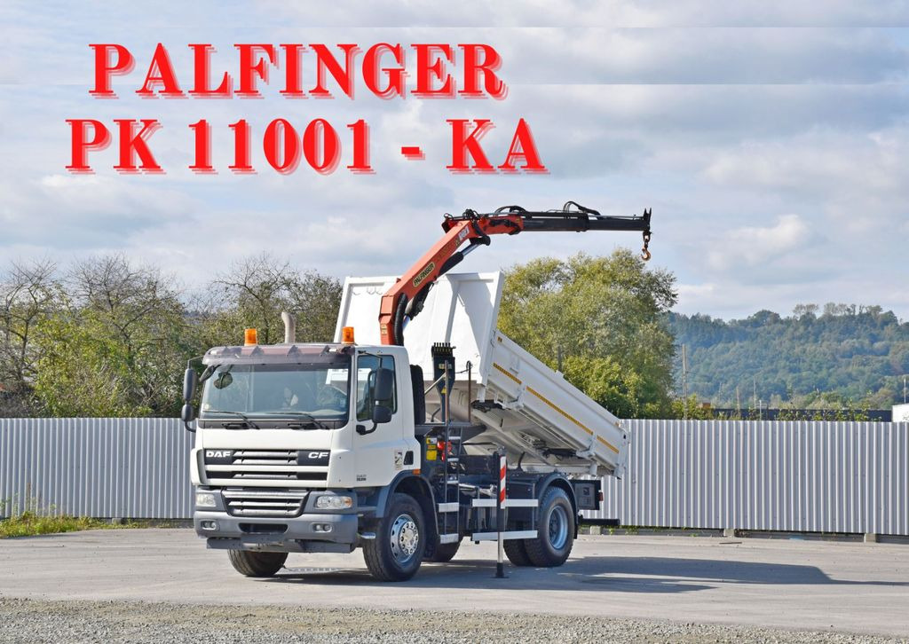DAF CF 75.310 Kipper 4,30 m* KRAN * TOPZUSTAND - Crane truck, Tipper: picture 1 DAF CF 75.310 Kipper 4,30 m* KRAN * TOPZUSTAND - Crane truck, Tipper: picture 1