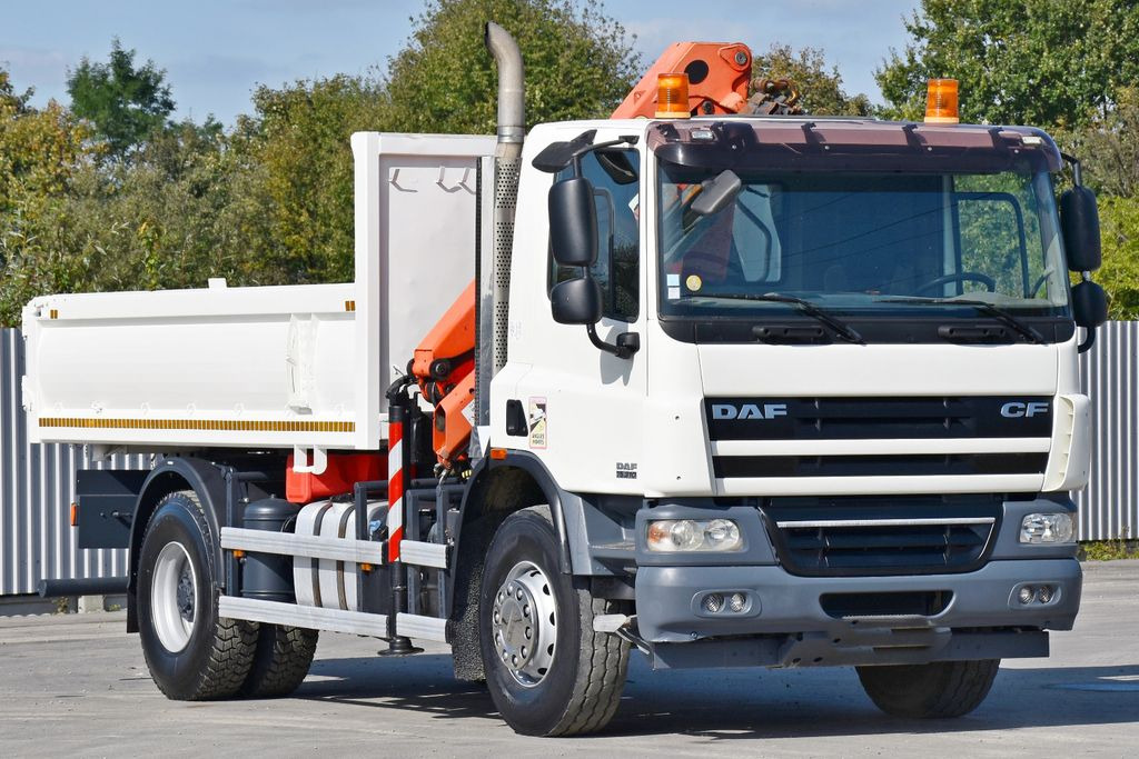 DAF CF 75.310 Kipper 4,30 m + KRAN * TOPZUSTAND - Tipper, Crane truck: picture 4 DAF CF 75.310 Kipper 4,30 m + KRAN * TOPZUSTAND - Tipper, Crane truck: picture 4