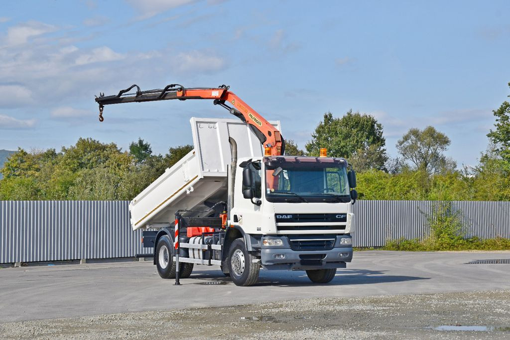 DAF CF 75.310 Kipper 4,30 m* KRAN * TOPZUSTAND - Crane truck, Tipper: picture 2 DAF CF 75.310 Kipper 4,30 m* KRAN * TOPZUSTAND - Crane truck, Tipper: picture 2