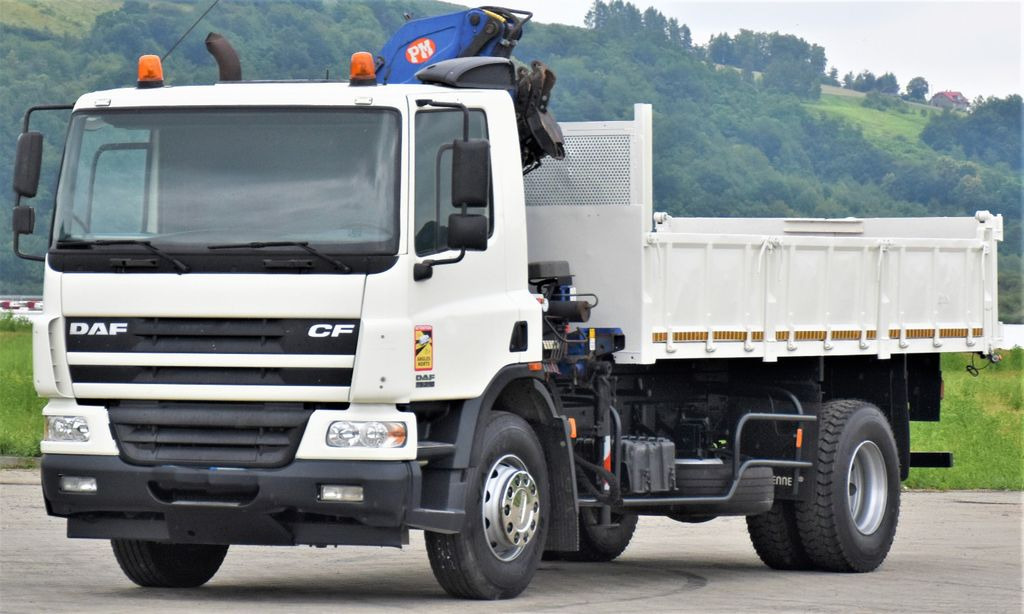 DAF CF 75.310 *Kipper 5,10 m + KRAN * TOPZUSTAND - Crane truck, Tipper: picture 4 DAF CF 75.310 *Kipper 5,10 m + KRAN * TOPZUSTAND - Crane truck, Tipper: picture 4