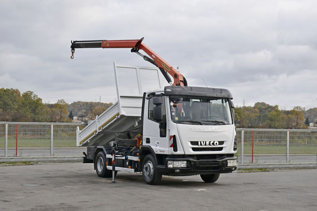 Iveco EUROCARGO 100E19 +PK 7001 H + FUNK * TOPZUSTAND - Crane truck, Tipper: picture 2 Iveco EUROCARGO 100E19 +PK 7001 H + FUNK * TOPZUSTAND - Crane truck, Tipper: picture 2