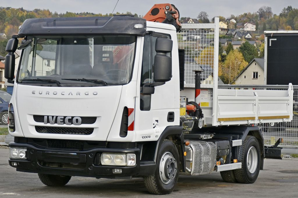 Iveco EUROCARGO 100E19 +PK 7001 H + FUNK * TOPZUSTAND - Tipper van: picture 4 Iveco EUROCARGO 100E19 +PK 7001 H + FUNK * TOPZUSTAND - Tipper van: picture 4