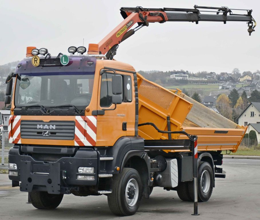 MAN TGA 18.360 * PK 10501 + FUNK *4x4 - Tipper, Crane truck: picture 3 MAN TGA 18.360 * PK 10501 + FUNK *4x4 - Tipper, Crane truck: picture 3