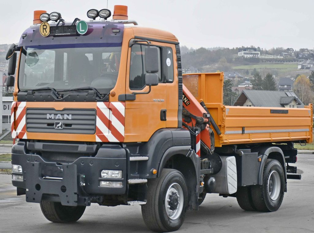 MAN TGA 18.360 * PK 10501 + FUNK *4x4 - Crane truck, Tipper: picture 5 MAN TGA 18.360 * PK 10501 + FUNK *4x4 - Crane truck, Tipper: picture 5
