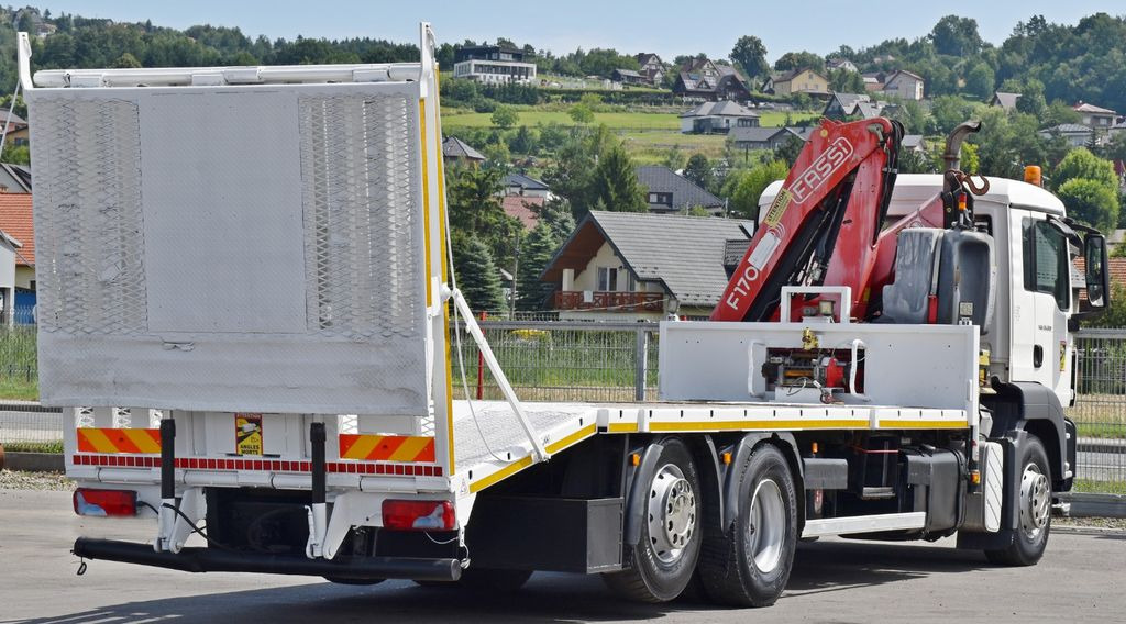 Crane truck, Autotransporter truck MAN TGS 26.320 * FASSI F170A.22 + FUNK* TOPZUSTAND: picture 7