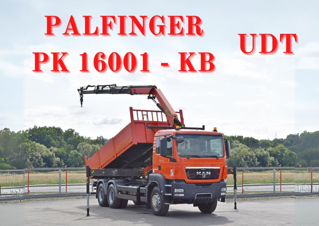MAN TGS 26.360 Kipper 6,10m* PK 16001 - KB/FUNK* 6x4 - Tipper, Crane truck: picture 1 MAN TGS 26.360 Kipper 6,10m* PK 16001 - KB/FUNK* 6x4 - Tipper, Crane truck: picture 1
