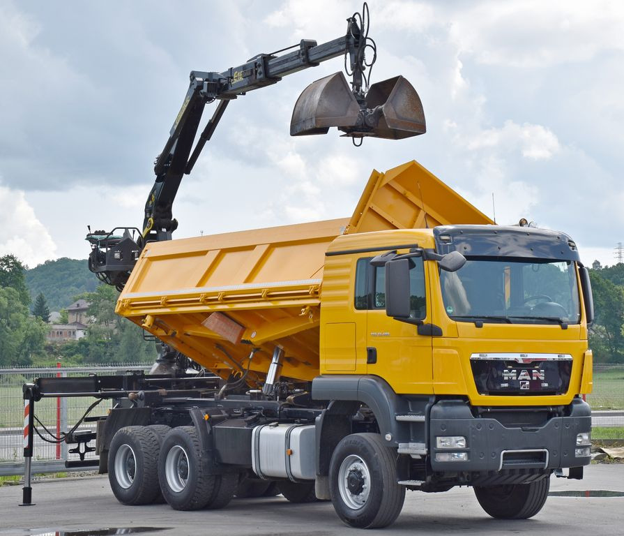 MAN TGS 33.480*KIPPER 5,10m * EPSILON E165Z76* 6x6 - Crane truck, Tipper: picture 2 MAN TGS 33.480*KIPPER 5,10m * EPSILON E165Z76* 6x6 - Crane truck, Tipper: picture 2