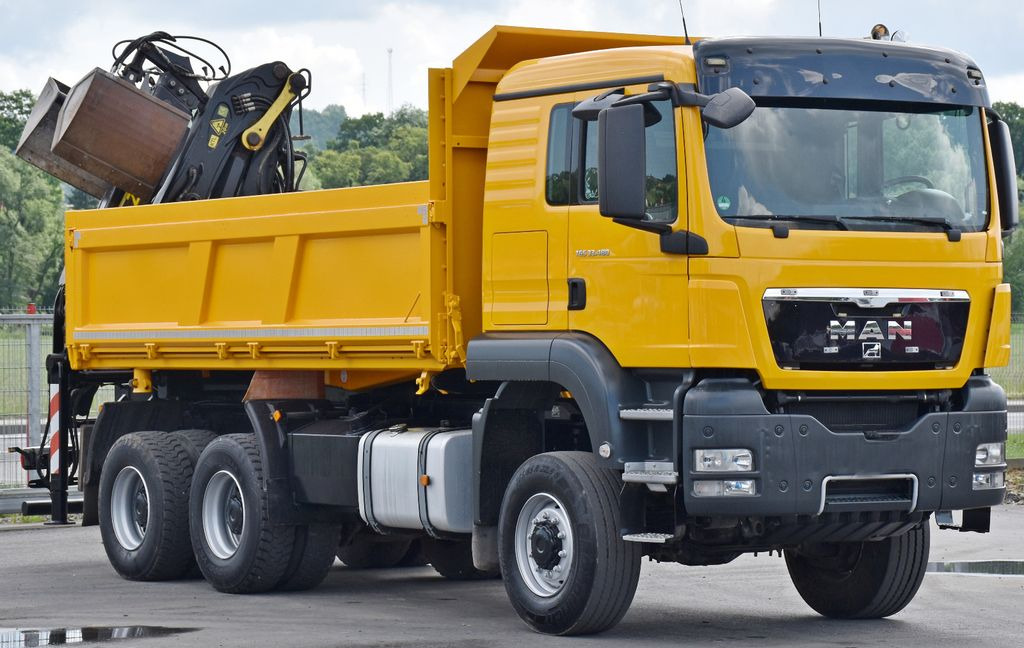 MAN TGS 33.480*KIPPER 5,10m * EPSILON E165Z76* 6x6 - Crane truck, Tipper: picture 4 MAN TGS 33.480*KIPPER 5,10m * EPSILON E165Z76* 6x6 - Crane truck, Tipper: picture 4