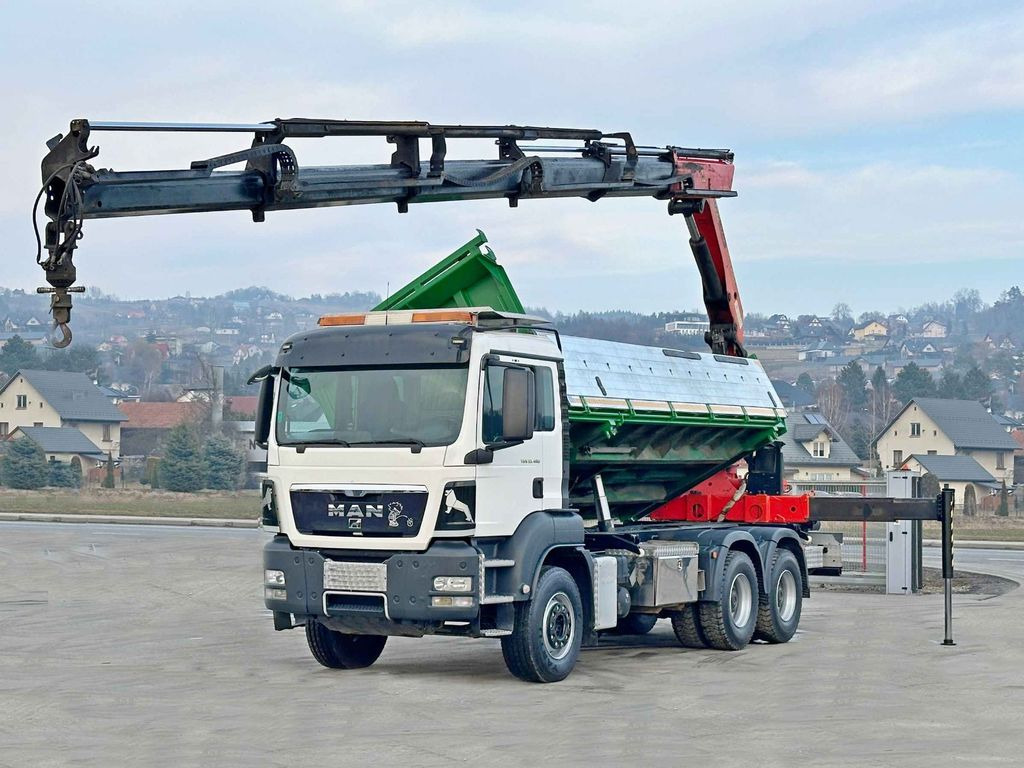 MAN TGS 33.480*KIPPER 5,70m * PK 23002 + FUNK * 6x4 - Crane truck, Tipper: picture 2 MAN TGS 33.480*KIPPER 5,70m * PK 23002 + FUNK * 6x4 - Crane truck, Tipper: picture 2