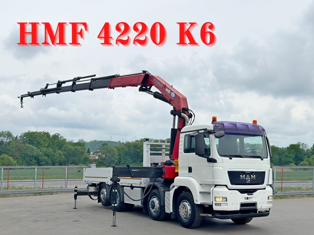 MAN TGS 35.440* KIPPER 6,00m * HMF 4220 K6/FUNK* 8x4 - Crane truck: picture 1 MAN TGS 35.440* KIPPER 6,00m * HMF 4220 K6/FUNK* 8x4 - Crane truck: picture 1