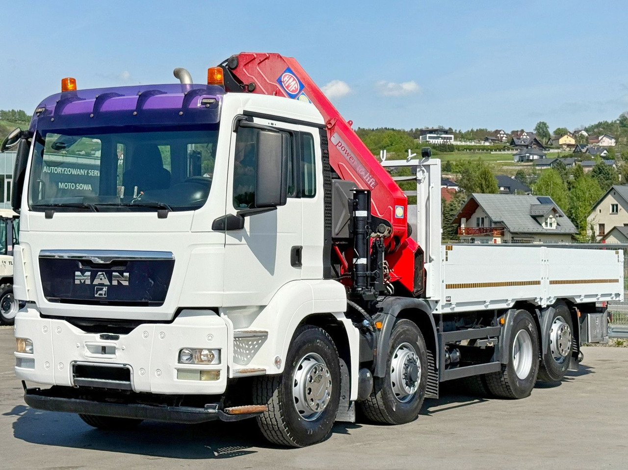 MAN TGS 35.440* KIPPER 6,00m * HMF 4220 K6/FUNK* 8x4 - Crane truck: picture 4 MAN TGS 35.440* KIPPER 6,00m * HMF 4220 K6/FUNK* 8x4 - Crane truck: picture 4