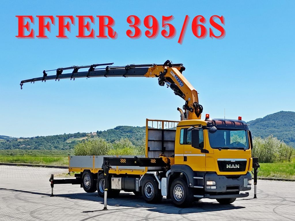 MAN TGS 35.480 * EFFER 395/6S + FUNK / 8x4 - Crane truck: picture 1 MAN TGS 35.480 * EFFER 395/6S + FUNK / 8x4 - Crane truck: picture 1
