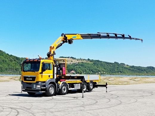 MAN TGS 35.480 * EFFER 395/6S + FUNK / 8x4 - Crane truck: picture 2 MAN TGS 35.480 * EFFER 395/6S + FUNK / 8x4 - Crane truck: picture 2