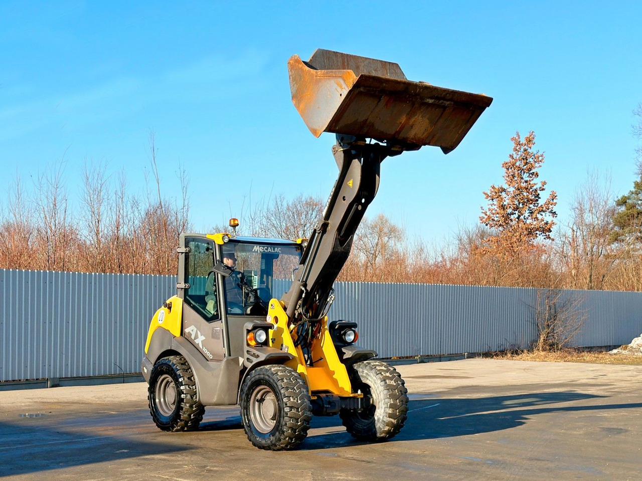 MECALAC AHLMANN AX 1000 * RADLADER * TOP - Wheel loader: picture 1 MECALAC AHLMANN AX 1000 * RADLADER * TOP - Wheel loader: picture 1