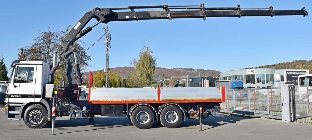 Mercedes-Benz ACTROS 2635 Pritsche 6,40m + HIAB 400 E-5 + FUNK Mercedes-Benz ACTROS 2635 Pritsche 6,40m + HIAB 400 E-5 + FUNK - Crane truck: picture 5 Mercedes-Benz ACTROS 2635 Pritsche 6,40m + HIAB 400 E-5 + FUNK Mercedes-Benz ACTROS 2635 Pritsche 6,40m + HIAB 400 E-5 + FUNK - Crane truck: picture 5