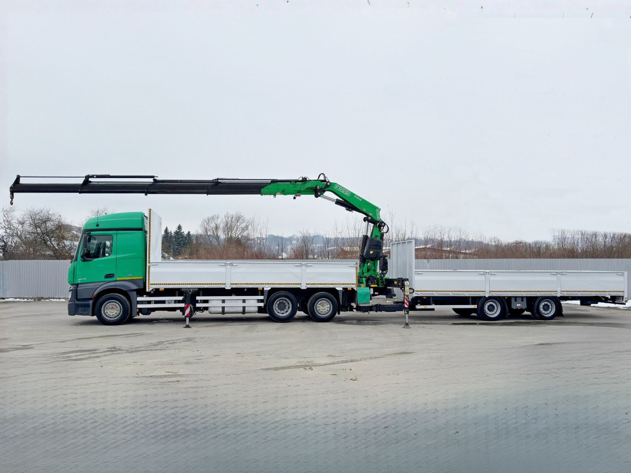 Mercedes-Benz ACTROS 2645 * FASSI F345.24 XE + FUNK + Anhänger - Crane truck: picture 5 Mercedes-Benz ACTROS 2645 * FASSI F345.24 XE + FUNK + Anhänger - Crane truck: picture 5