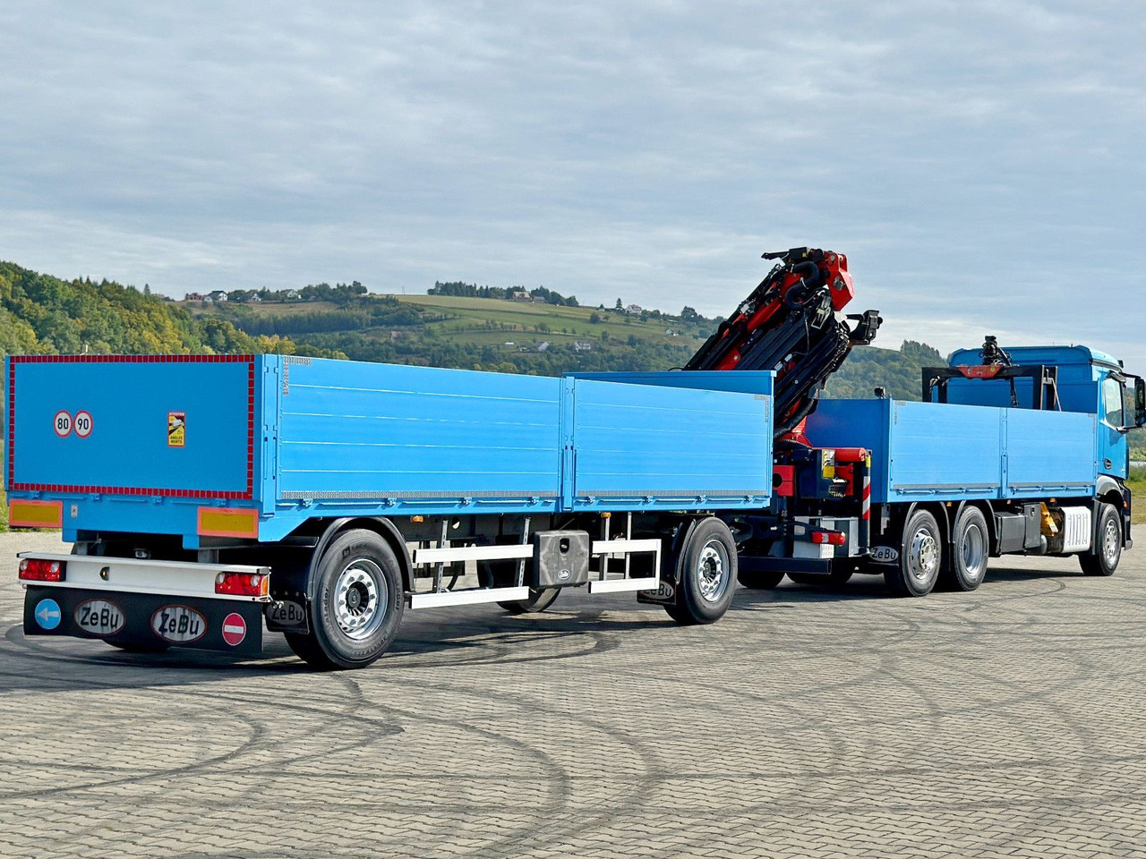 Crane truck Mercedes-Benz ANTOS 2545*PK 26002-EHE+JIB PJ060A+Anhänger/FUNK: picture 6