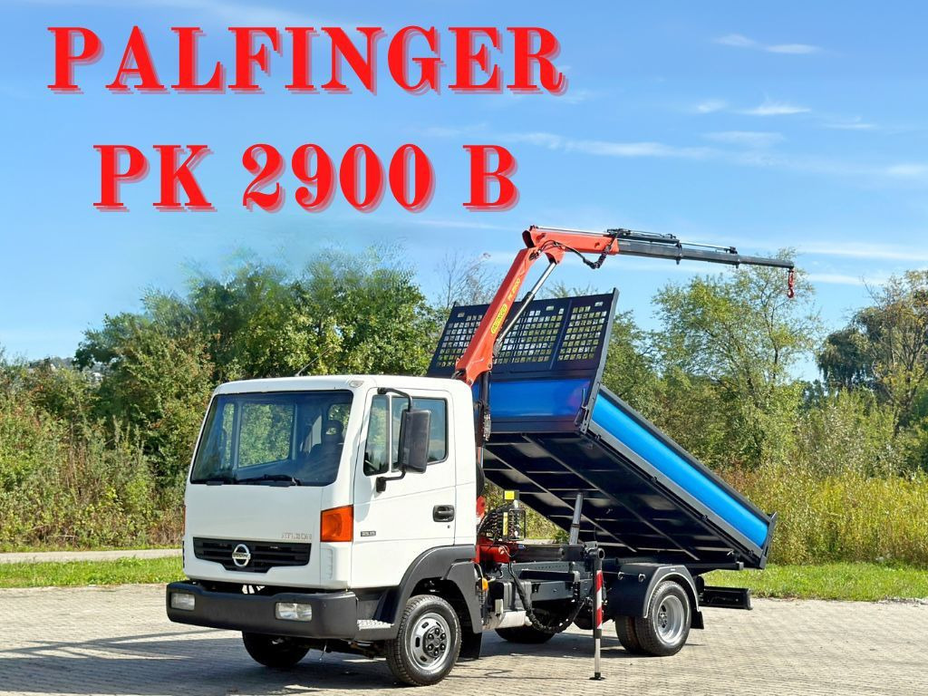 Nissan ATLEON 35.15 + PK 2900 B* TOPZUSTAND - Tipper van: picture 1 Nissan ATLEON 35.15 + PK 2900 B* TOPZUSTAND - Tipper van: picture 1