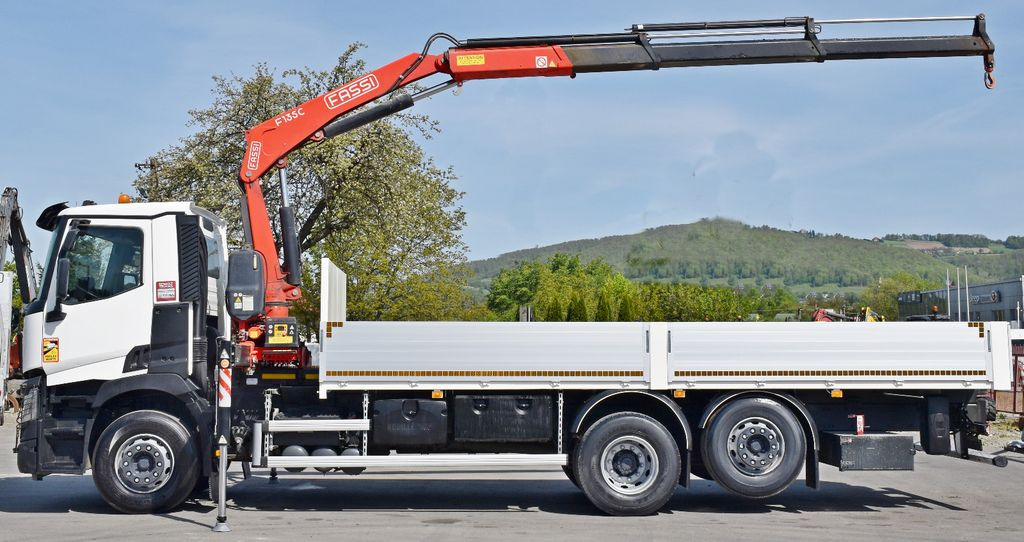Renault C 380 * PRITSCHE 7,05 m* FASSI F 135C + FUNK - Crane truck: picture 5 Renault C 380 * PRITSCHE 7,05 m* FASSI F 135C + FUNK - Crane truck: picture 5