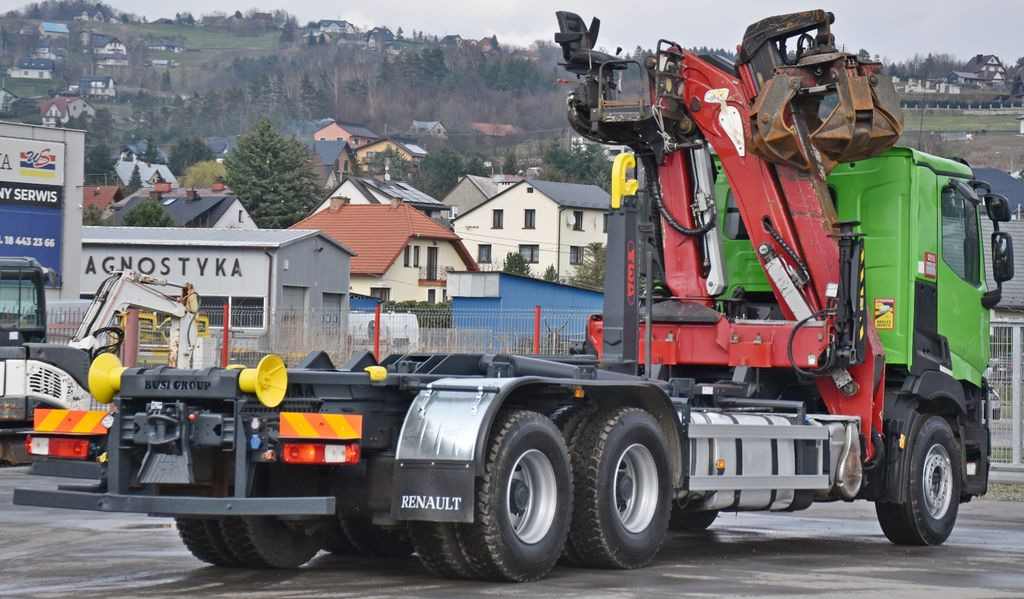Hook lift truck, Crane truck Renault C430* ABROLLKIPPER *LIV 170Z 78 * 6x4: picture 7