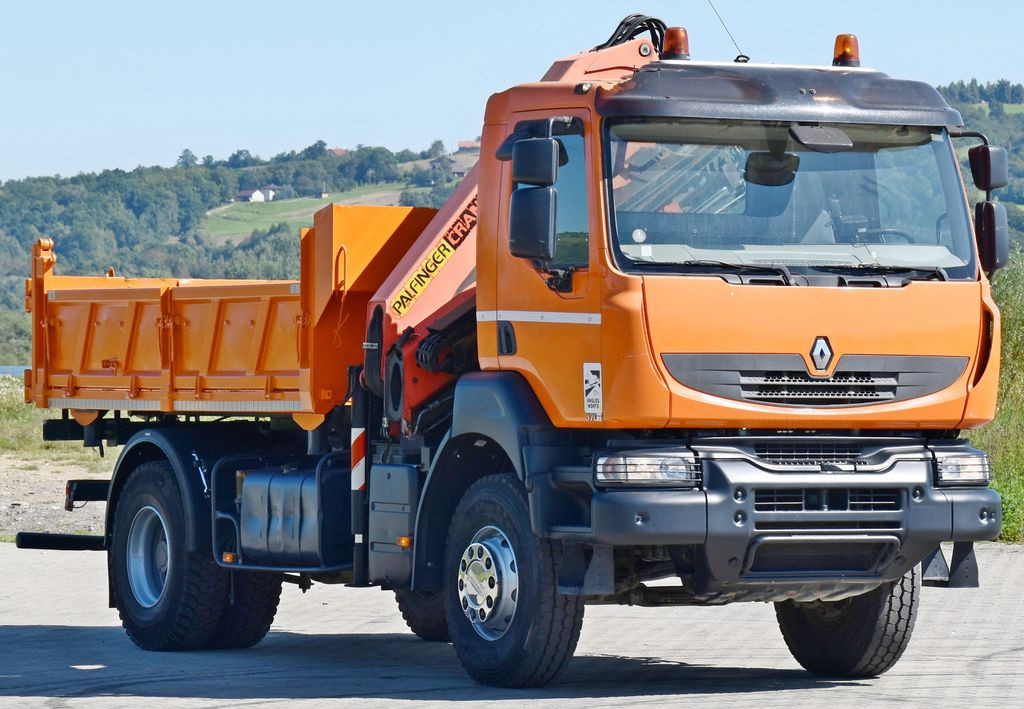 Renault KERAX 370 DXI* KIPPER 3,70m *PK 15500 + FUNK*TOP - Tipper, Crane truck: picture 4 Renault KERAX 370 DXI* KIPPER 3,70m *PK 15500 + FUNK*TOP - Tipper, Crane truck: picture 4