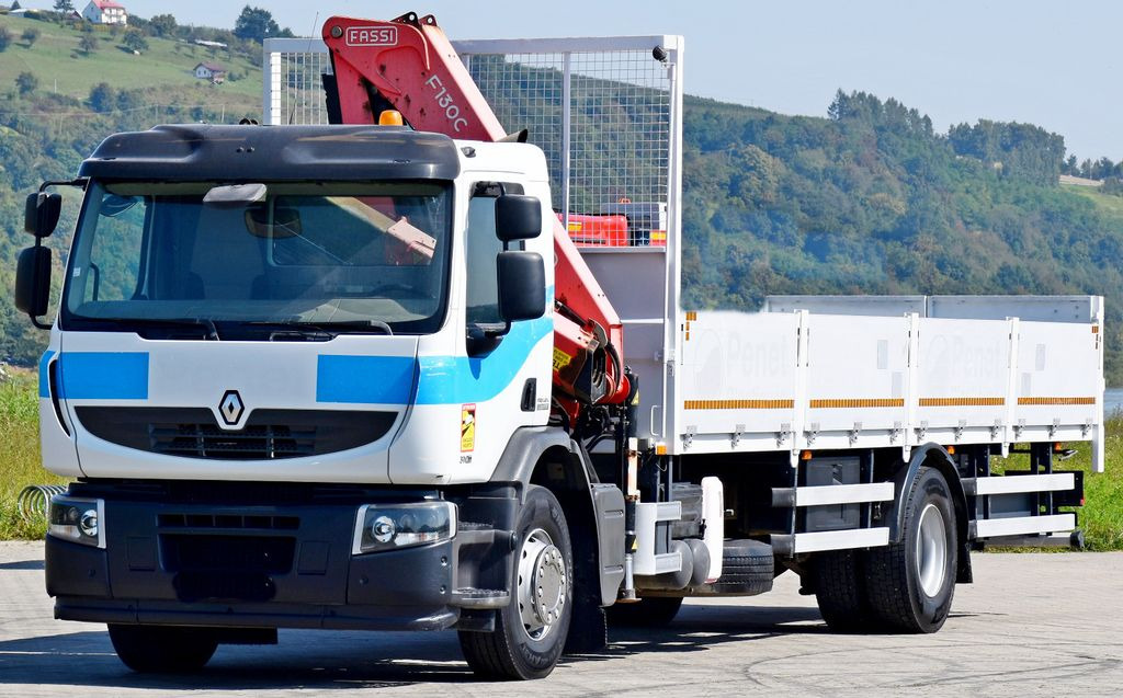 Renault Premium 310 DXI* FASSI F130AC.23+FUNK* TOP - Crane truck, Dropside/ Flatbed truck: picture 3 Renault Premium 310 DXI* FASSI F130AC.23+FUNK* TOP - Crane truck, Dropside/ Flatbed truck: picture 3