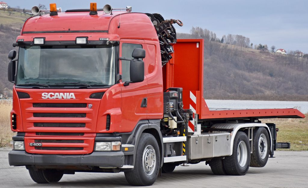 Scania G 400 * Abschleppwagen 6,40m* KRAN + FUNK * TOP - Crane truck, Hook lift truck: picture 4 Scania G 400 * Abschleppwagen 6,40m* KRAN + FUNK * TOP - Crane truck, Hook lift truck: picture 4