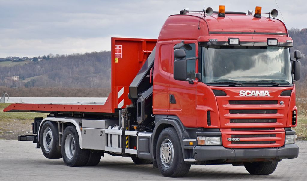 Scania G 400 * Abschleppwagen 6,40m* KRAN + FUNK * TOP - Crane truck, Hook lift truck: picture 3 Scania G 400 * Abschleppwagen 6,40m* KRAN + FUNK * TOP - Crane truck, Hook lift truck: picture 3