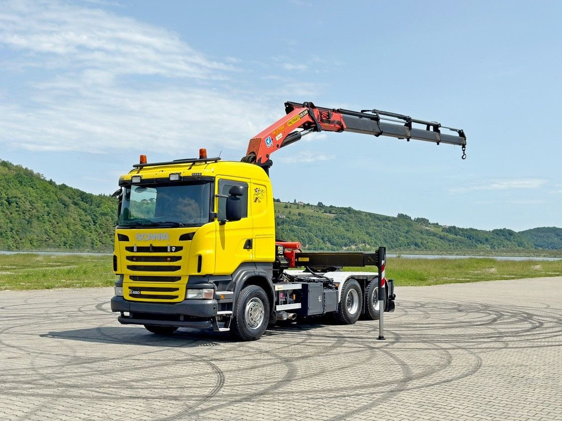 Scania R480 * Sattelzugmaschine + PK 27002 + FUNK /6x4 - Crane truck: picture 2 Scania R480 * Sattelzugmaschine + PK 27002 + FUNK /6x4 - Crane truck: picture 2