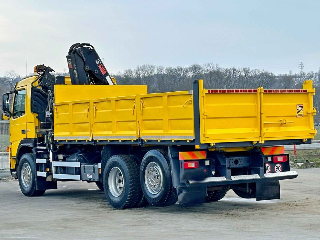 Crane truck, Tipper Volvo FM 330 Kipper 5,50m*HIAB 122 B -3 DUO*TOPZUSTAND: picture 6