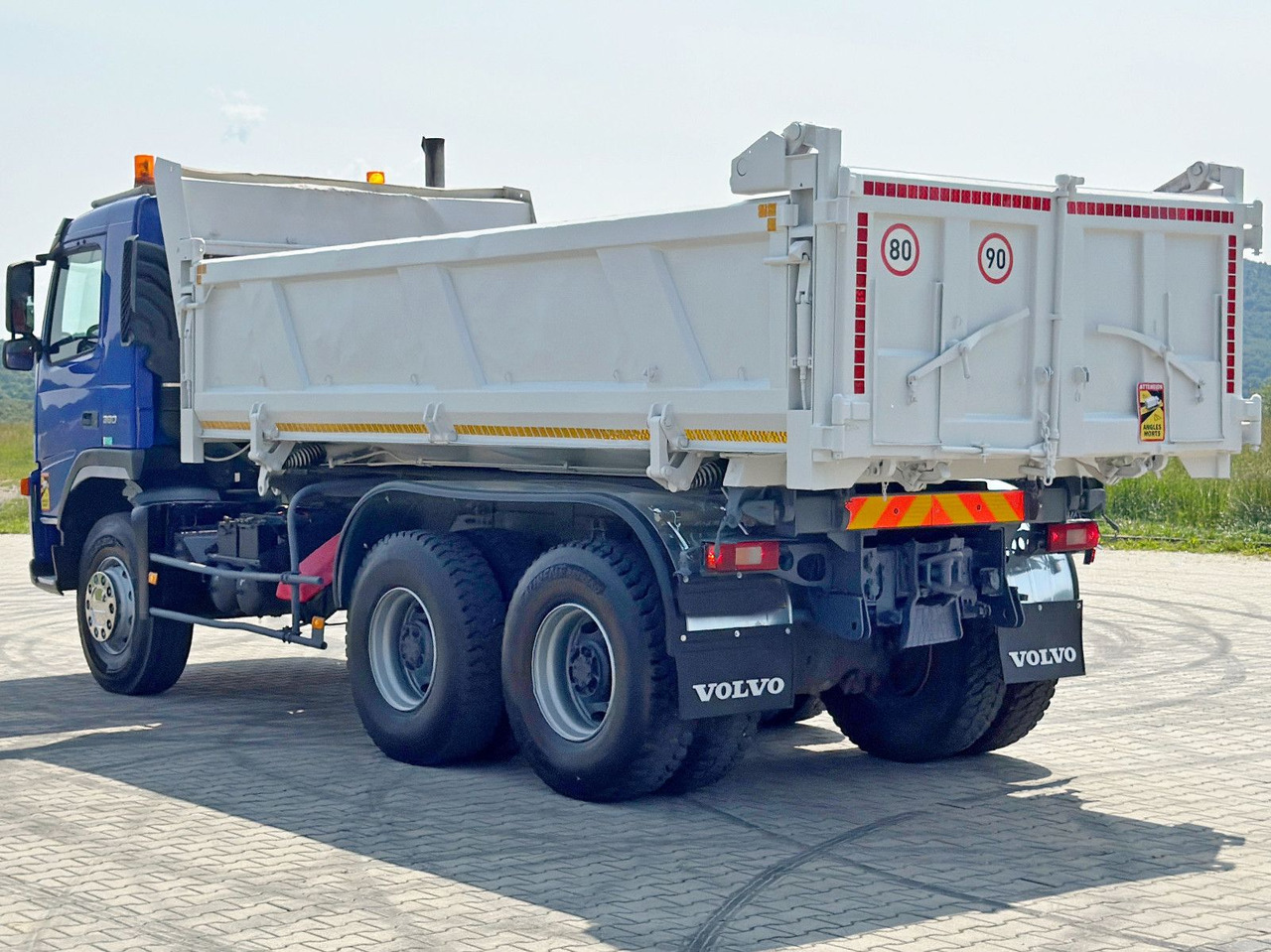 Tipper, Crane truck Volvo FM 380 Kipper 5,20 m + BORDMATIC / 6x4: picture 7