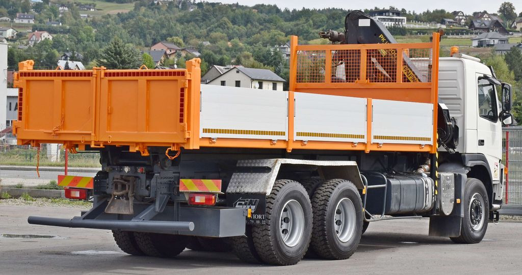Tipper, Crane truck Volvo FM 380 Kipper 6,20 m * PK 12000 * FUNK*6x4: picture 6