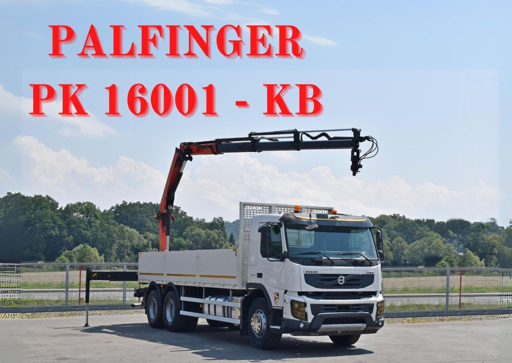 Volvo FMX 370 PRITSCHE 6,60m *PK 16001 - KB+FUNK/6x4 - Crane truck, Tipper: picture 1 Volvo FMX 370 PRITSCHE 6,60m *PK 16001 - KB+FUNK/6x4 - Crane truck, Tipper: picture 1