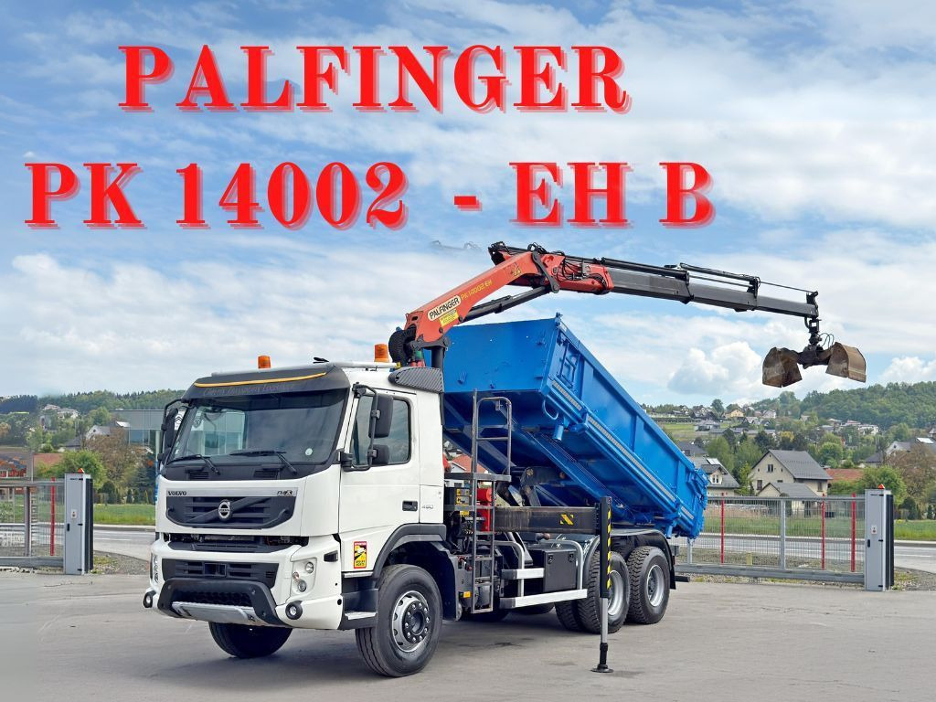 Volvo FMX 450 Kipper 5,15m * PK 14002-EH B * 6x4 * TOP - Crane truck: picture 1 Volvo FMX 450 Kipper 5,15m * PK 14002-EH B * 6x4 * TOP - Crane truck: picture 1