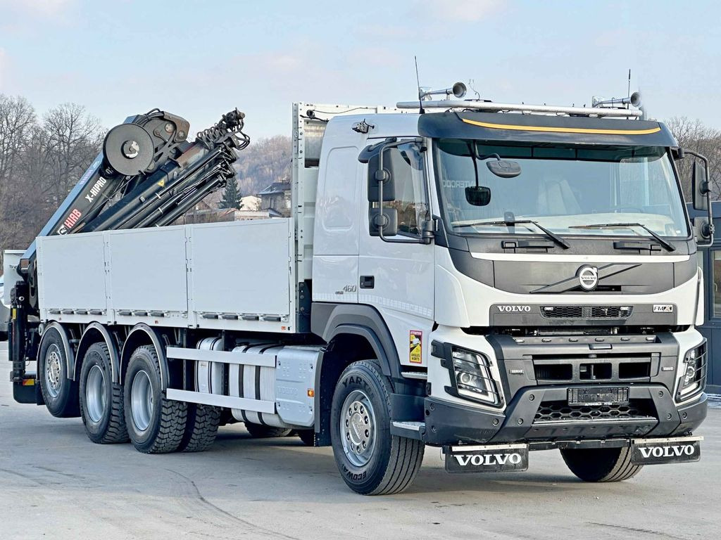 Volvo FMX 460 HIAB X - HIPRO 302 EP - 5 + FUNK/ 8x4 - Crane truck, Dropside/ Flatbed truck: picture 4 Volvo FMX 460 HIAB X - HIPRO 302 EP - 5 + FUNK/ 8x4 - Crane truck, Dropside/ Flatbed truck: picture 4