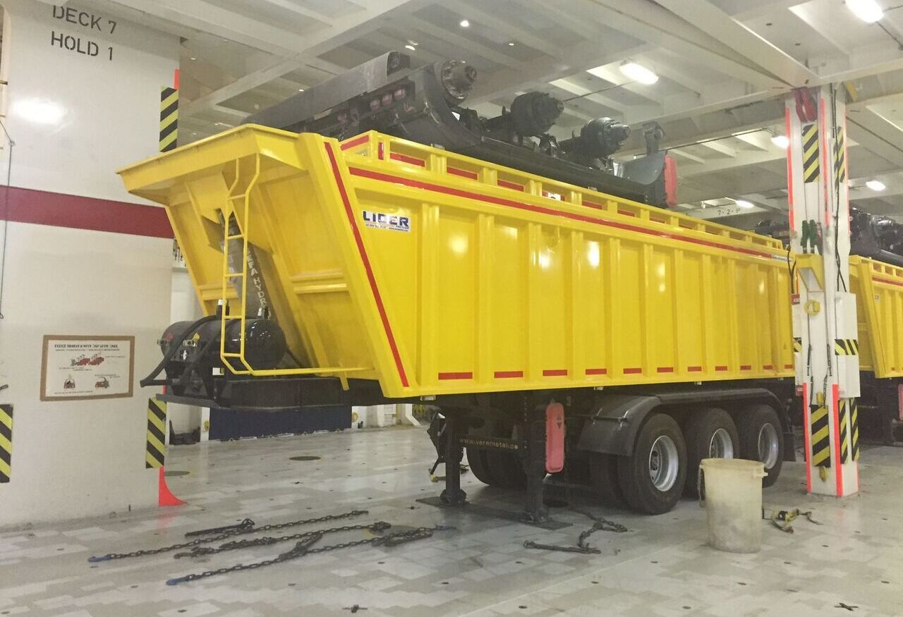 New Tipper semi-trailer LIDER 2024 MODEL NEW 35 M3 DUMPER ( BENNE ): picture 12 New Tipper semi-trailer LIDER 2024 MODEL NEW 35 M3 DUMPER ( BENNE ): picture 12