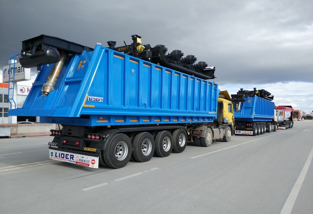 New Tipper semi-trailer LIDER 2024 MODEL NEW 35 M3 DUMPER ( BENNE ): picture 15 New Tipper semi-trailer LIDER 2024 MODEL NEW 35 M3 DUMPER ( BENNE ): picture 15