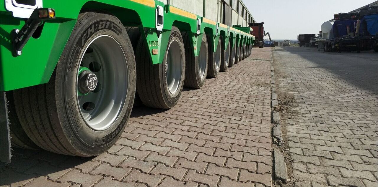 LIDER 2025 Model 200 TONS CAPACITY New Productions Directly From Manufacture - Low loader semi-trailer: picture 4 LIDER 2025 Model 200 TONS CAPACITY New Productions Directly From Manufacture - Low loader semi-trailer: picture 4