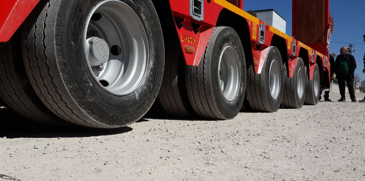New Low loader semi-trailer LIDER 2025 NEW DIRECTLY FROM MANUFACTURER COMPANY AVAILABLE IN STOCK: picture 10