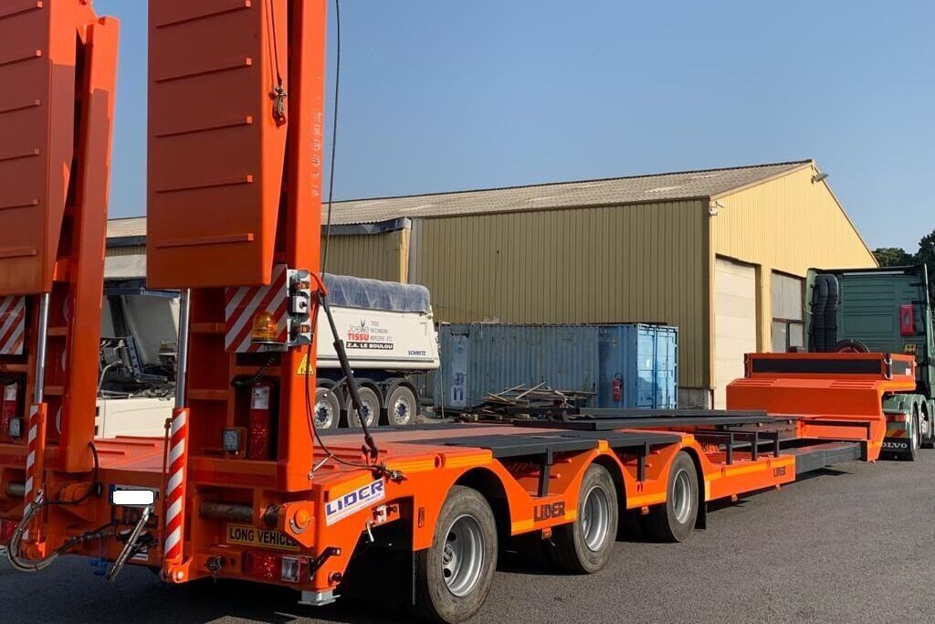 LIDER 2025 YEAR NEW LOWBED TRAILER FOR SALE (MANUFACTURER COMPANY) - Low loader semi-trailer: picture 1 LIDER 2025 YEAR NEW LOWBED TRAILER FOR SALE (MANUFACTURER COMPANY) - Low loader semi-trailer: picture 1