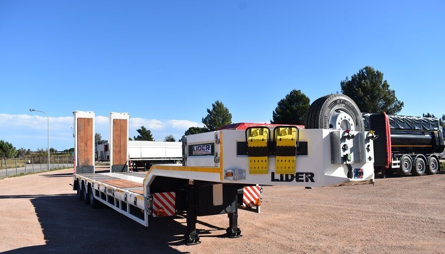 New Low loader semi-trailer LIDER 2025 YEAR NEW LOWBED TRAILER FOR SALE (MANUFACTURER COMPANY): picture 11