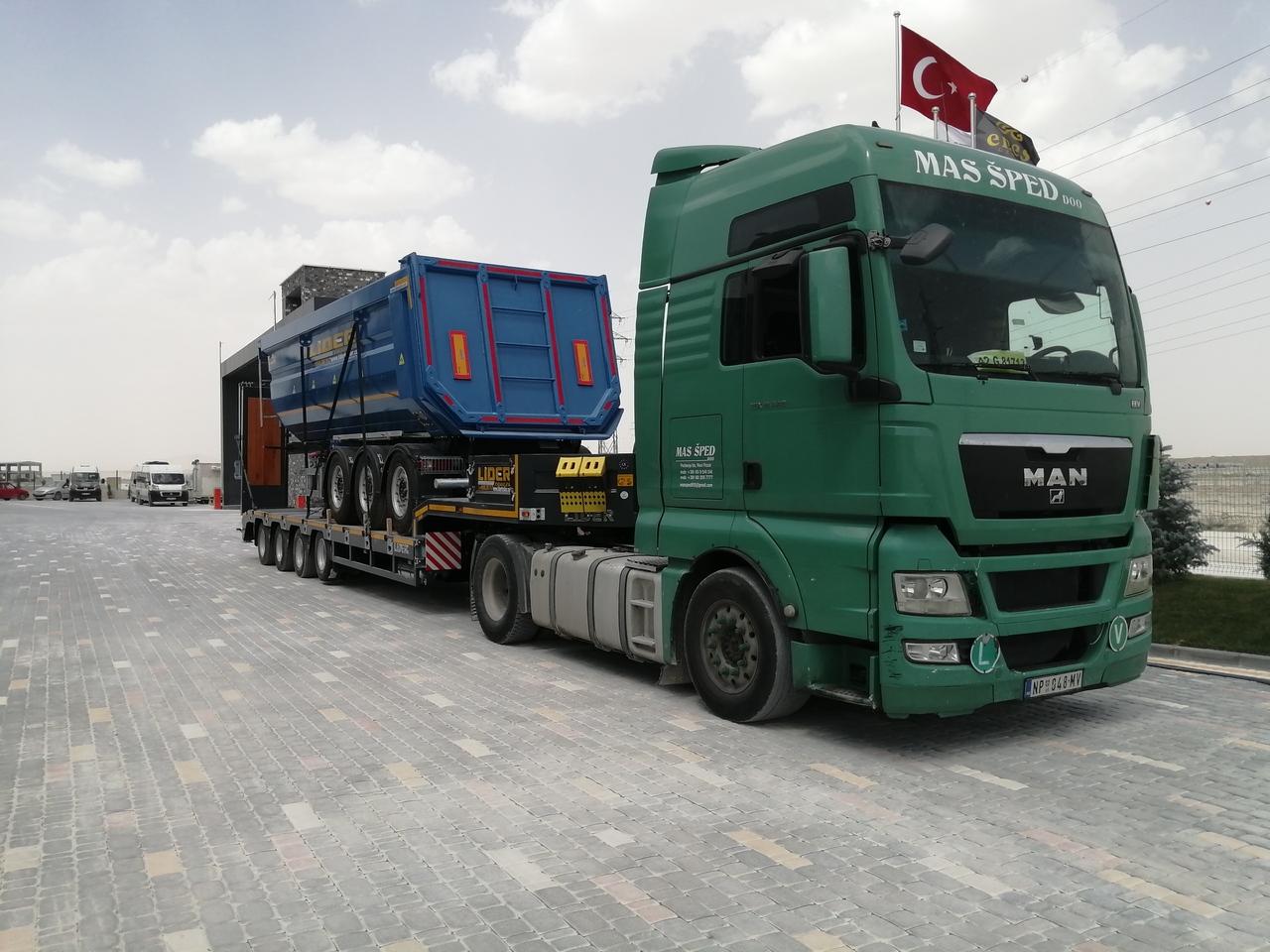 New Low loader semi-trailer LIDER NEW 2025 MODELS YEAR LIDER TRAILER: picture 18