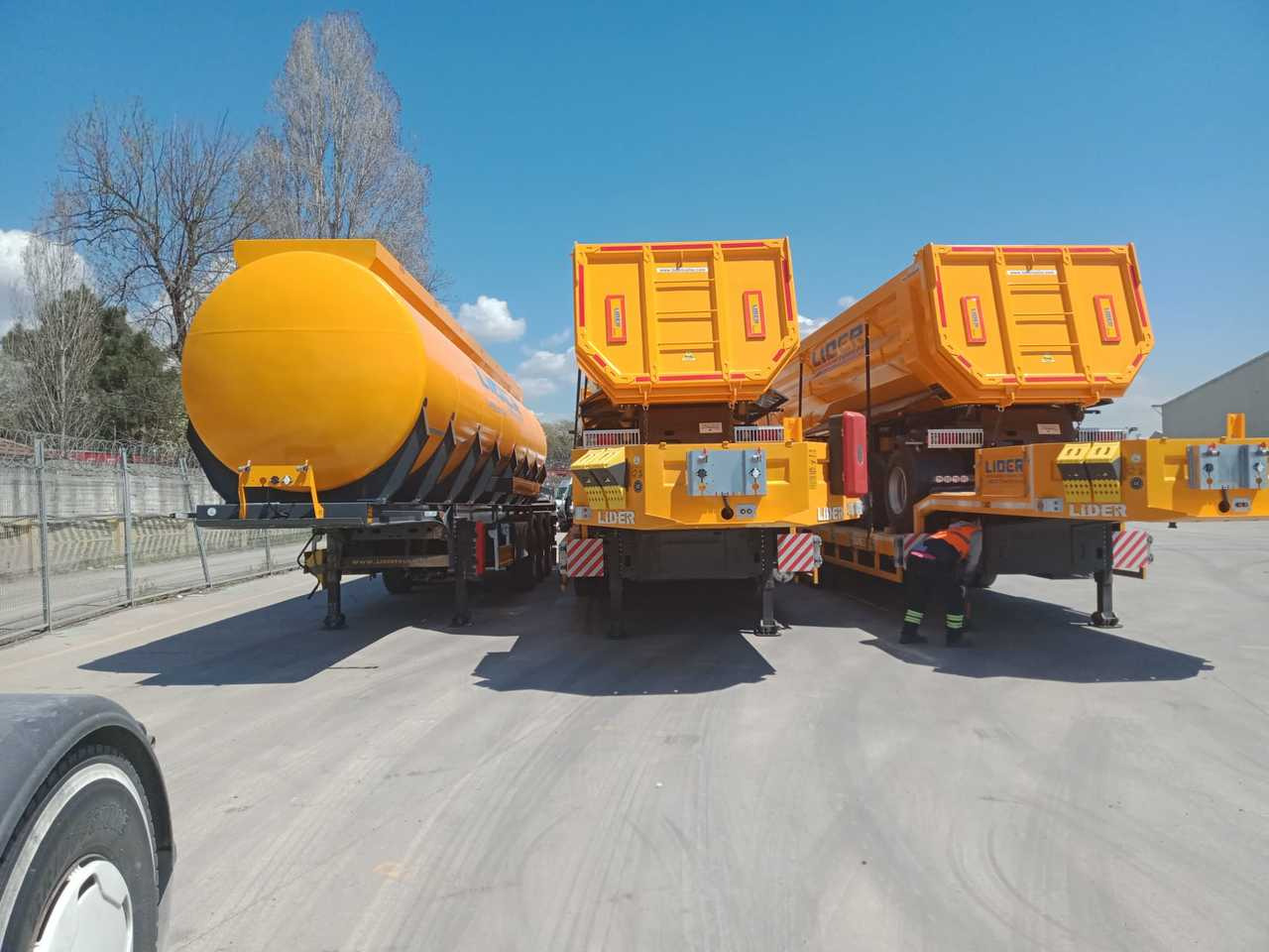 New Low loader semi-trailer LIDER TRAILER  -ENES GROUP NEW remorque surbaissée 2025 YEAR (MANUFACTURER COMPANY): picture 9