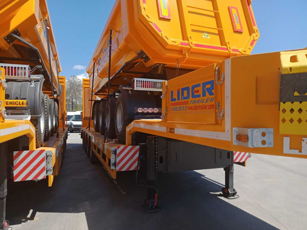 New Low loader semi-trailer LIDER TRAILER  -ENES GROUP NEW remorque surbaissée 2025 YEAR (MANUFACTURER COMPANY): picture 19