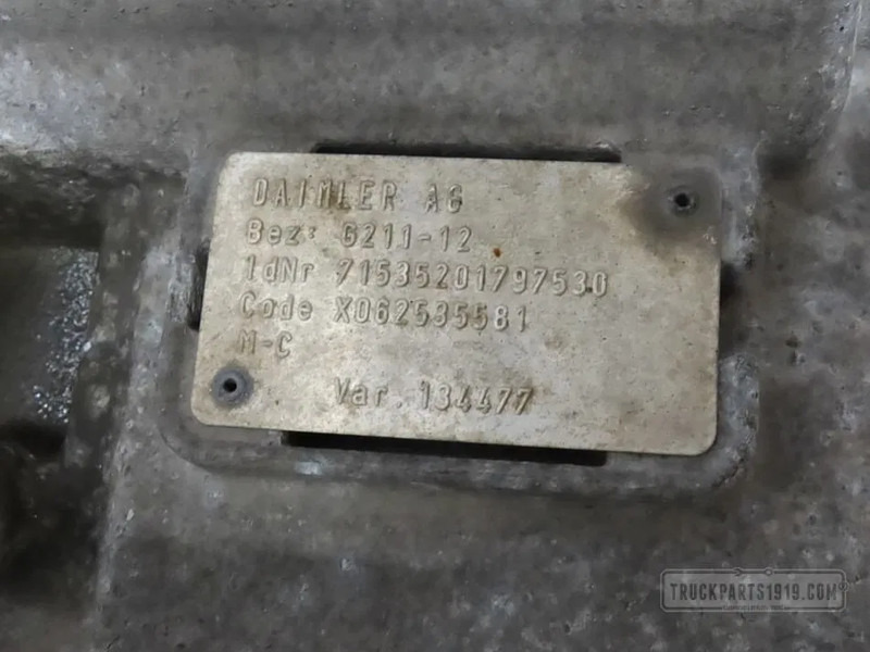 Mercedes-Benz 0012603600 Versnellingsbak G211-12 MB MP4 - Gearbox for Truck: picture 3 Mercedes-Benz 0012603600 Versnellingsbak G211-12 MB MP4 - Gearbox for Truck: picture 3